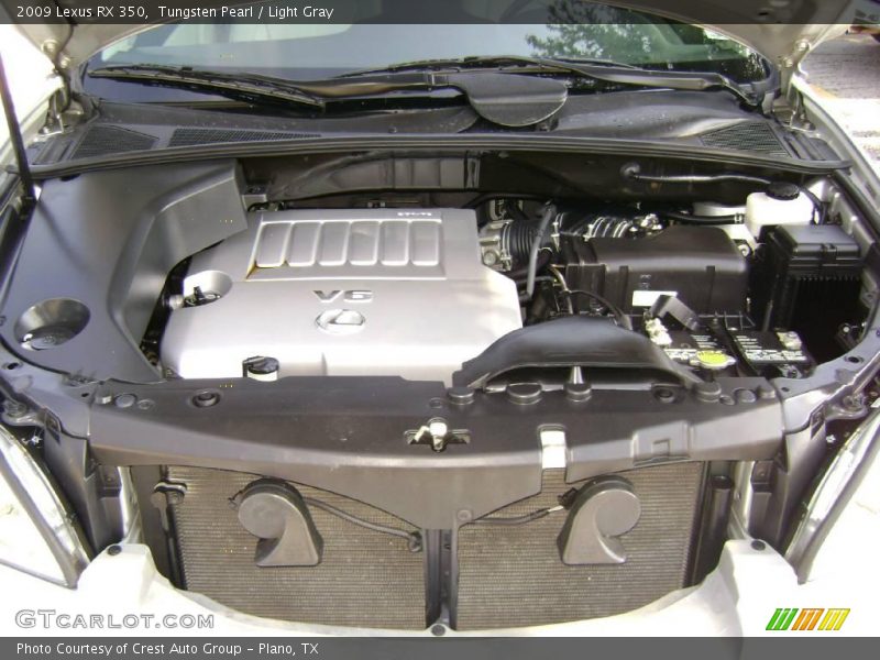 Tungsten Pearl / Light Gray 2009 Lexus RX 350