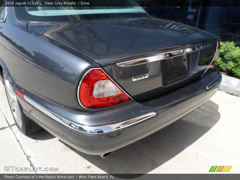 Slate Grey Metallic / Dove 2006 Jaguar XJ XJ8 L