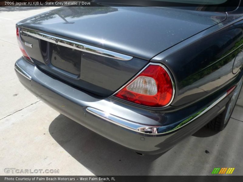 Slate Grey Metallic / Dove 2006 Jaguar XJ XJ8 L