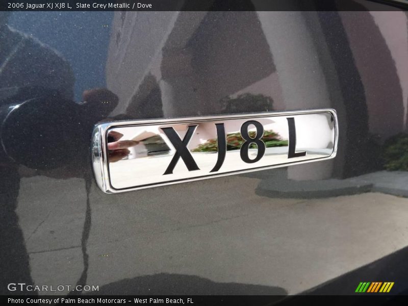 Slate Grey Metallic / Dove 2006 Jaguar XJ XJ8 L