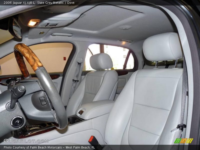 Slate Grey Metallic / Dove 2006 Jaguar XJ XJ8 L