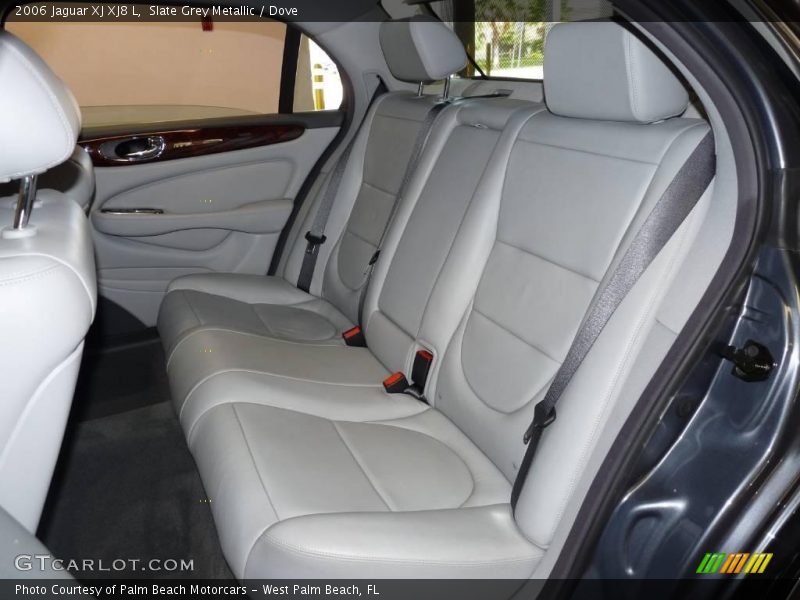 Slate Grey Metallic / Dove 2006 Jaguar XJ XJ8 L