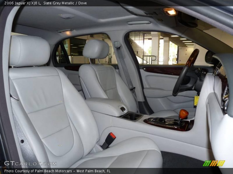Slate Grey Metallic / Dove 2006 Jaguar XJ XJ8 L