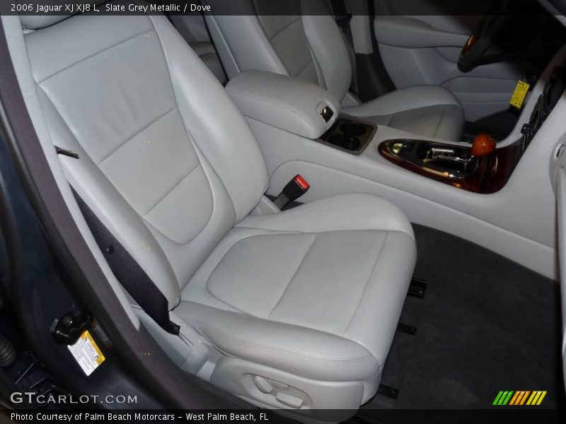 Slate Grey Metallic / Dove 2006 Jaguar XJ XJ8 L