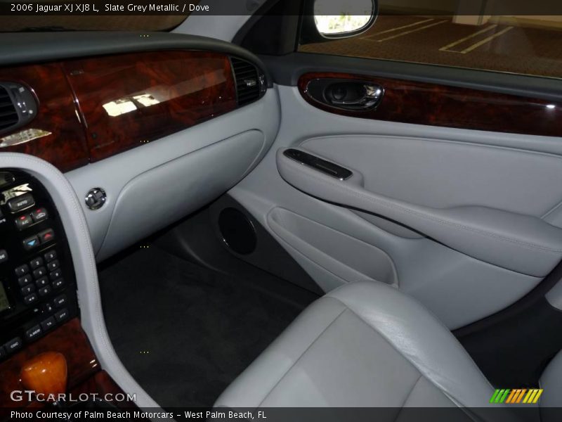 Slate Grey Metallic / Dove 2006 Jaguar XJ XJ8 L
