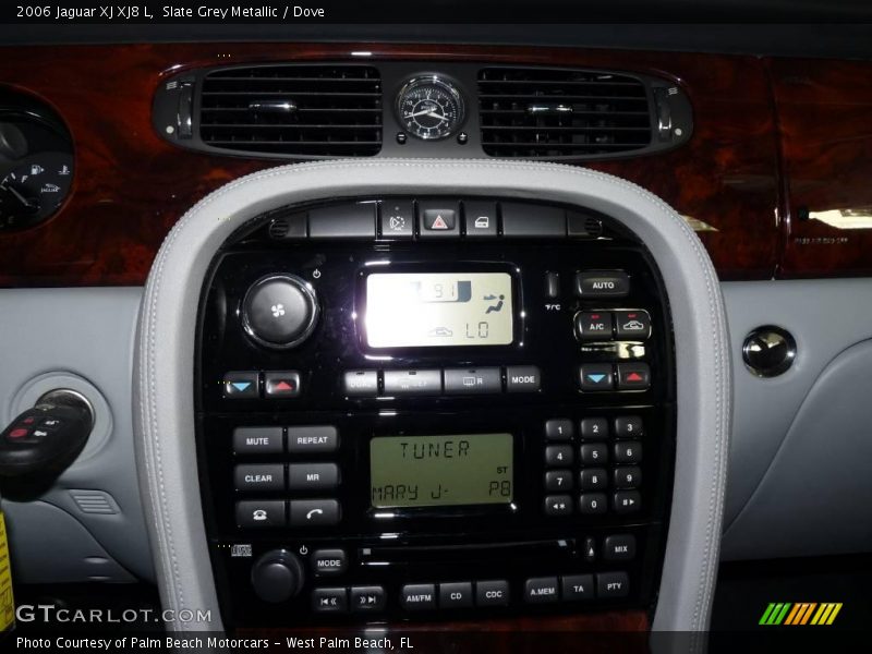 Slate Grey Metallic / Dove 2006 Jaguar XJ XJ8 L