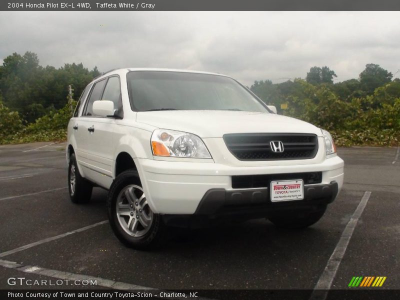 Taffeta White / Gray 2004 Honda Pilot EX-L 4WD