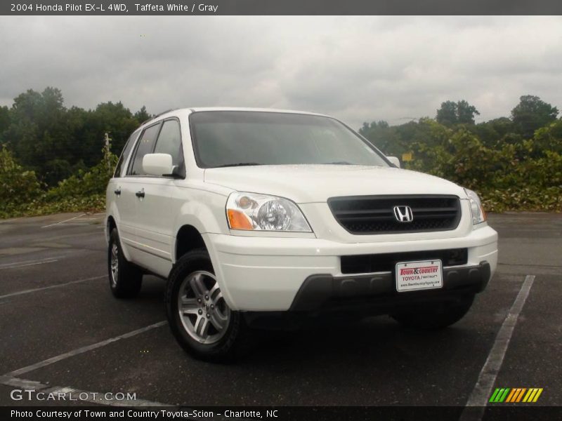 Taffeta White / Gray 2004 Honda Pilot EX-L 4WD