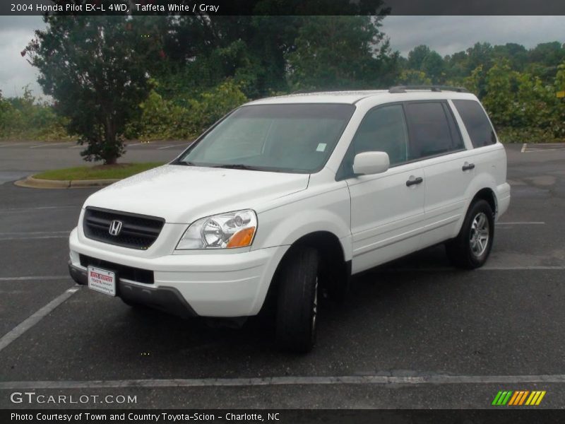 Taffeta White / Gray 2004 Honda Pilot EX-L 4WD