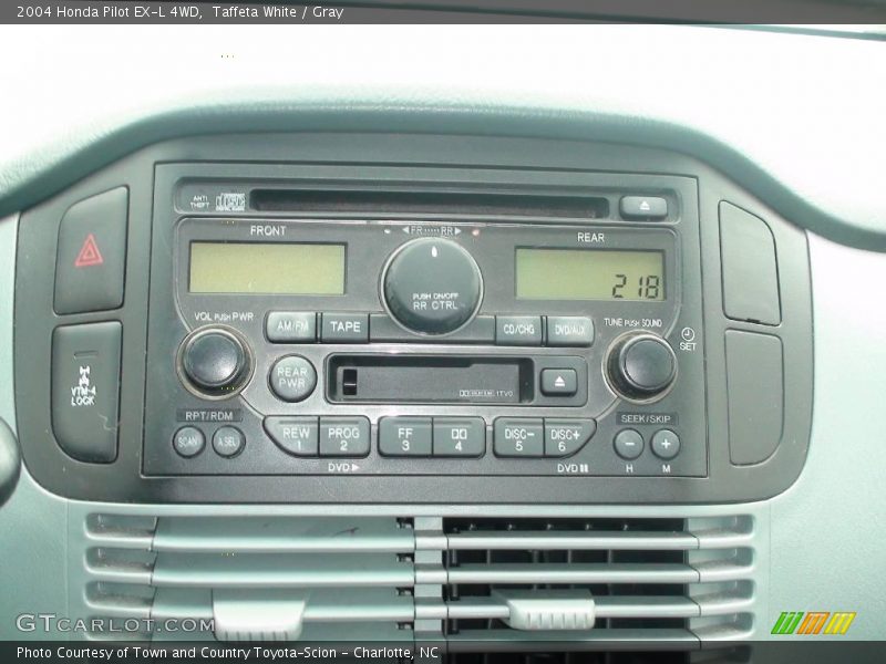 Taffeta White / Gray 2004 Honda Pilot EX-L 4WD