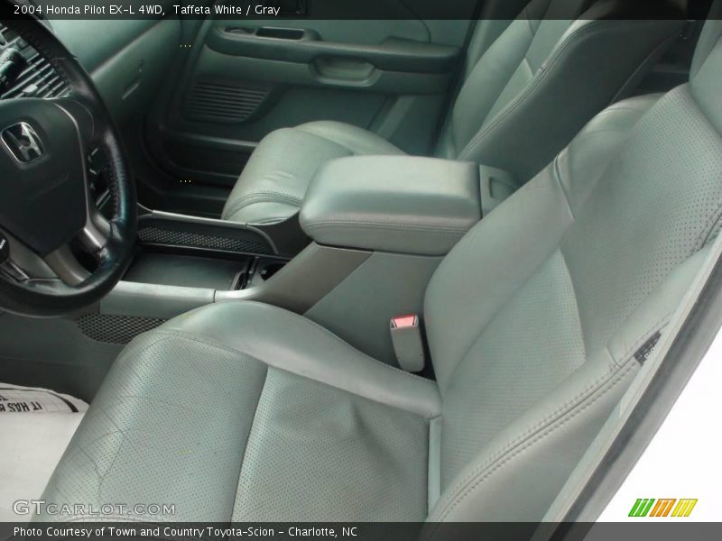 Taffeta White / Gray 2004 Honda Pilot EX-L 4WD