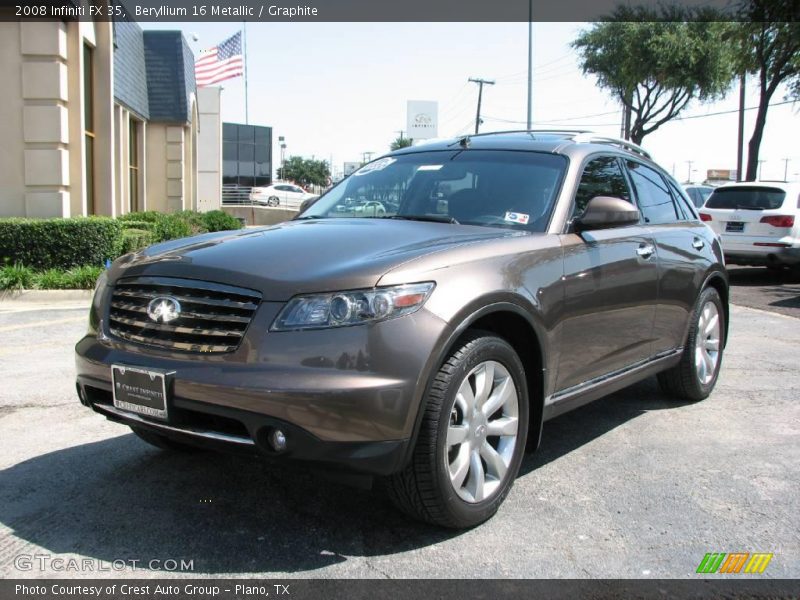 Beryllium 16 Metallic / Graphite 2008 Infiniti FX 35