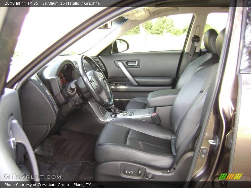 Beryllium 16 Metallic / Graphite 2008 Infiniti FX 35