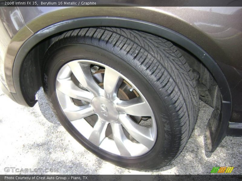 Beryllium 16 Metallic / Graphite 2008 Infiniti FX 35