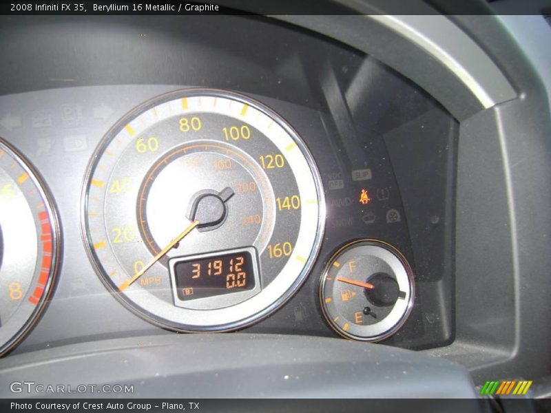 Beryllium 16 Metallic / Graphite 2008 Infiniti FX 35