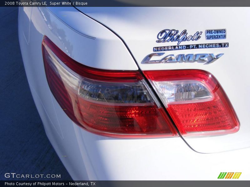 Super White / Bisque 2008 Toyota Camry LE