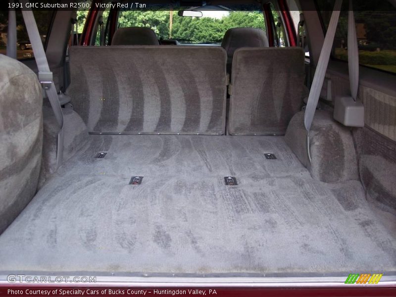 Victory Red / Tan 1991 GMC Suburban R2500