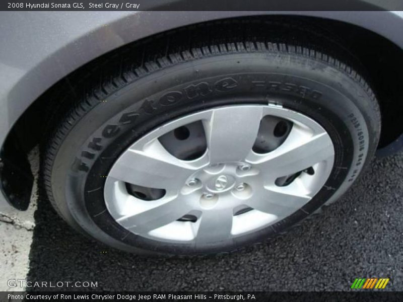Steel Gray / Gray 2008 Hyundai Sonata GLS