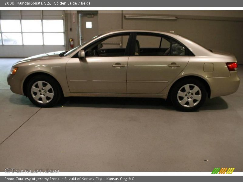 Golden Beige / Beige 2008 Hyundai Sonata GLS
