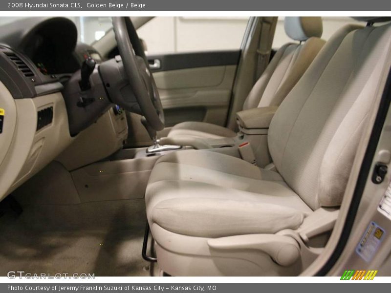 Golden Beige / Beige 2008 Hyundai Sonata GLS