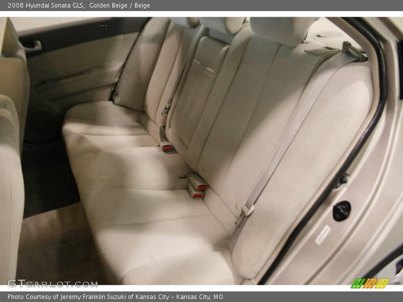 Golden Beige / Beige 2008 Hyundai Sonata GLS