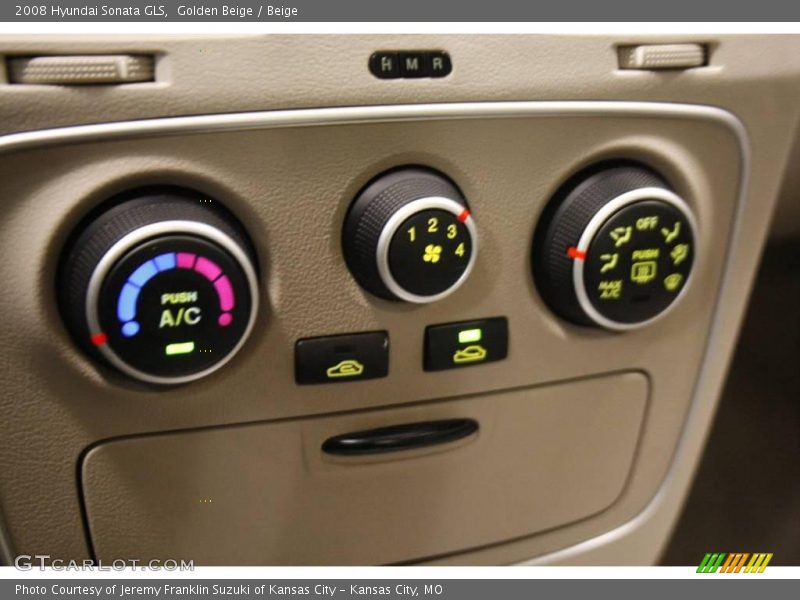 Golden Beige / Beige 2008 Hyundai Sonata GLS