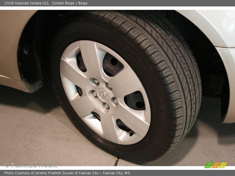 Golden Beige / Beige 2008 Hyundai Sonata GLS