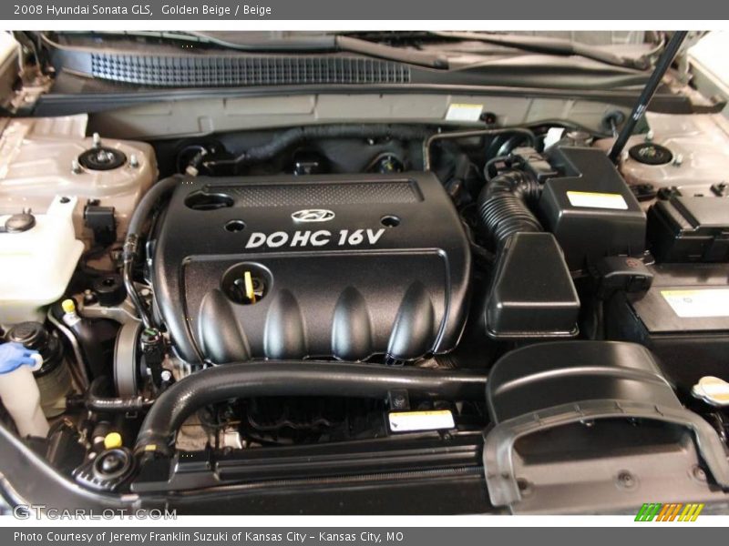 Golden Beige / Beige 2008 Hyundai Sonata GLS