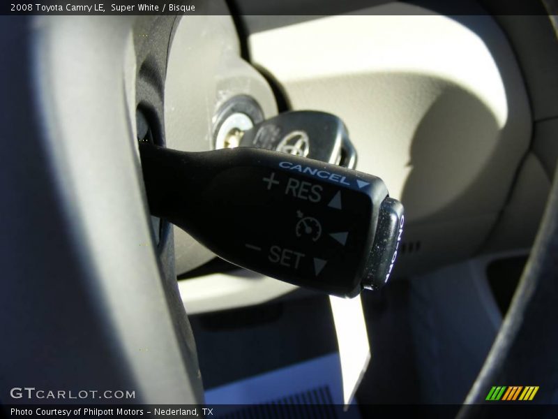 Super White / Bisque 2008 Toyota Camry LE