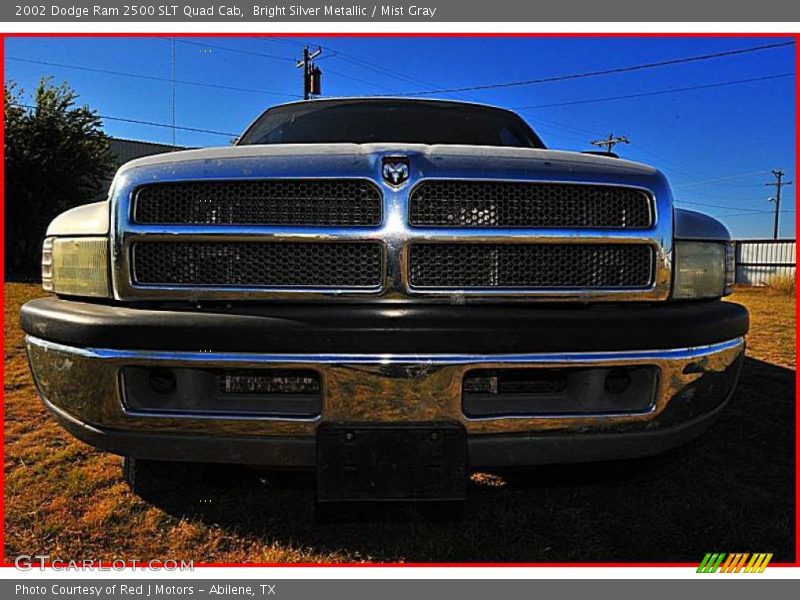 Bright Silver Metallic / Mist Gray 2002 Dodge Ram 2500 SLT Quad Cab