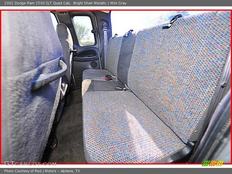 Bright Silver Metallic / Mist Gray 2002 Dodge Ram 2500 SLT Quad Cab