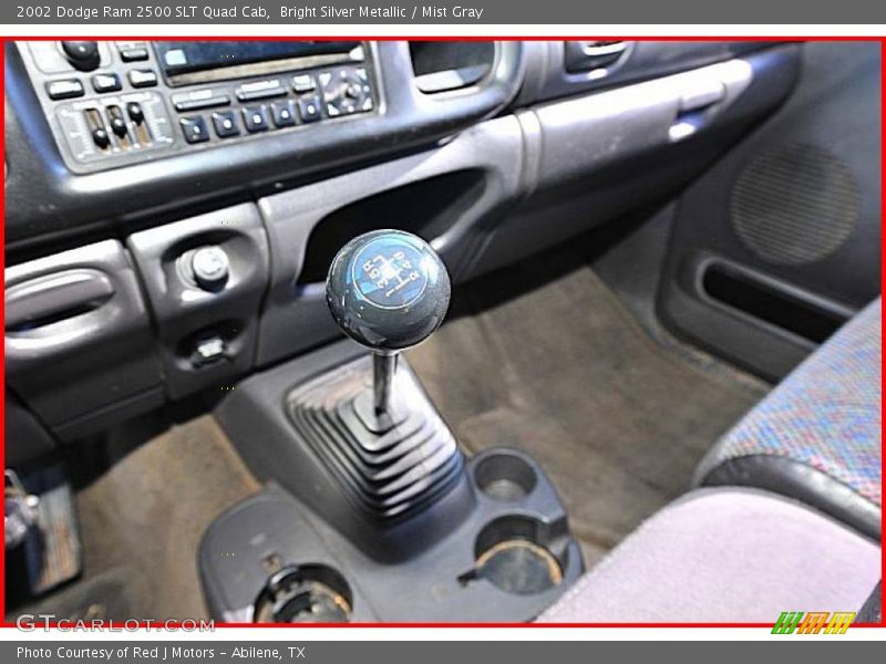 Bright Silver Metallic / Mist Gray 2002 Dodge Ram 2500 SLT Quad Cab