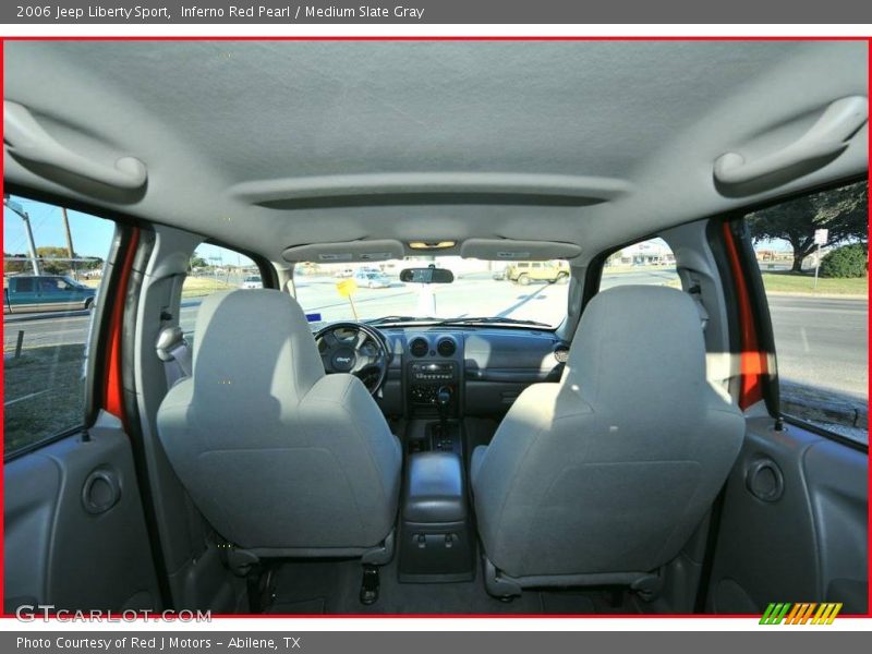 Inferno Red Pearl / Medium Slate Gray 2006 Jeep Liberty Sport