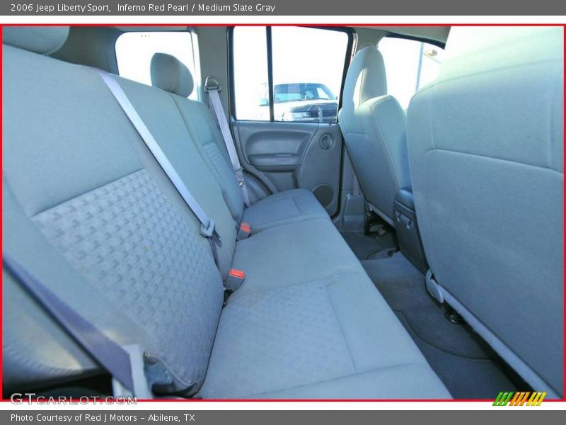 Inferno Red Pearl / Medium Slate Gray 2006 Jeep Liberty Sport