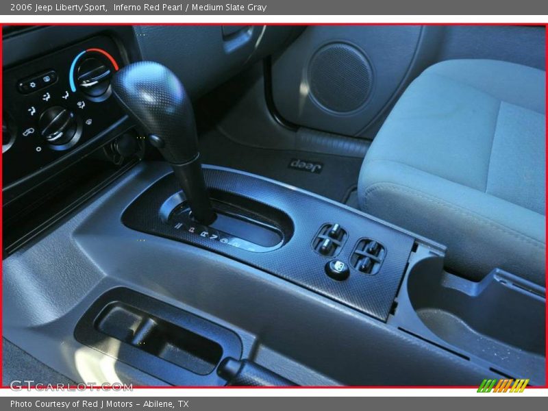 Inferno Red Pearl / Medium Slate Gray 2006 Jeep Liberty Sport
