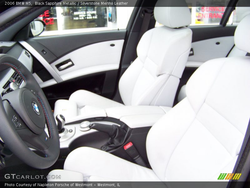 Black Sapphire Metallic / Silverstone Merino Leather 2006 BMW M5