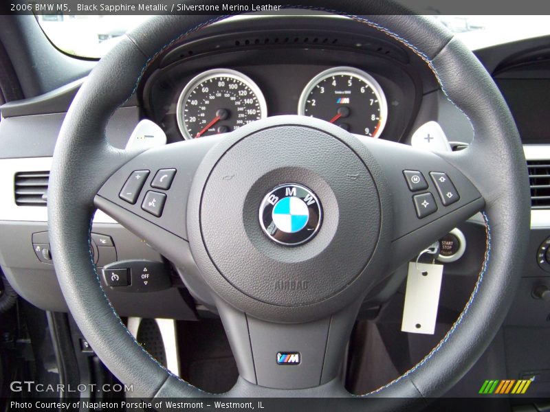 Black Sapphire Metallic / Silverstone Merino Leather 2006 BMW M5