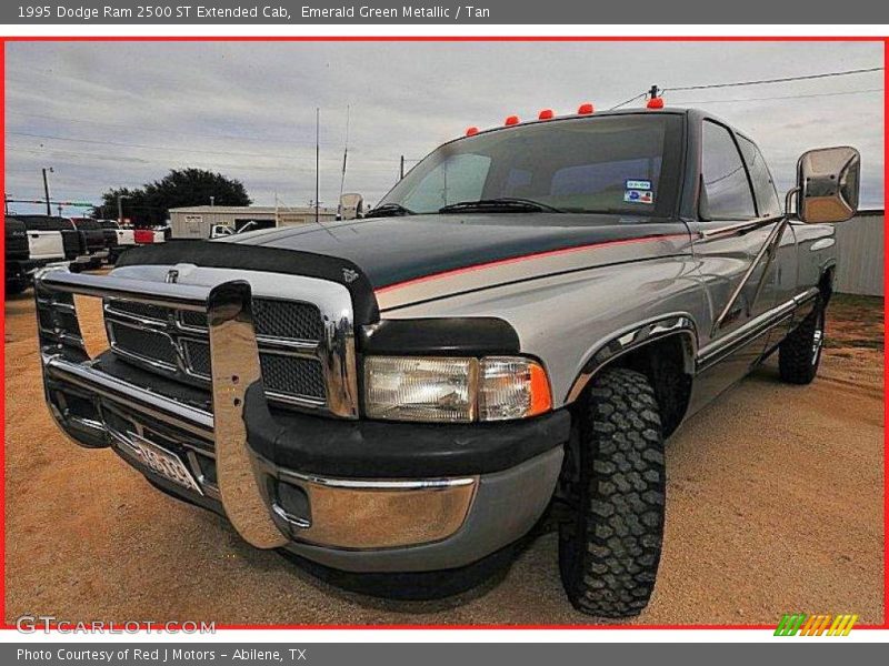 Emerald Green Metallic / Tan 1995 Dodge Ram 2500 ST Extended Cab