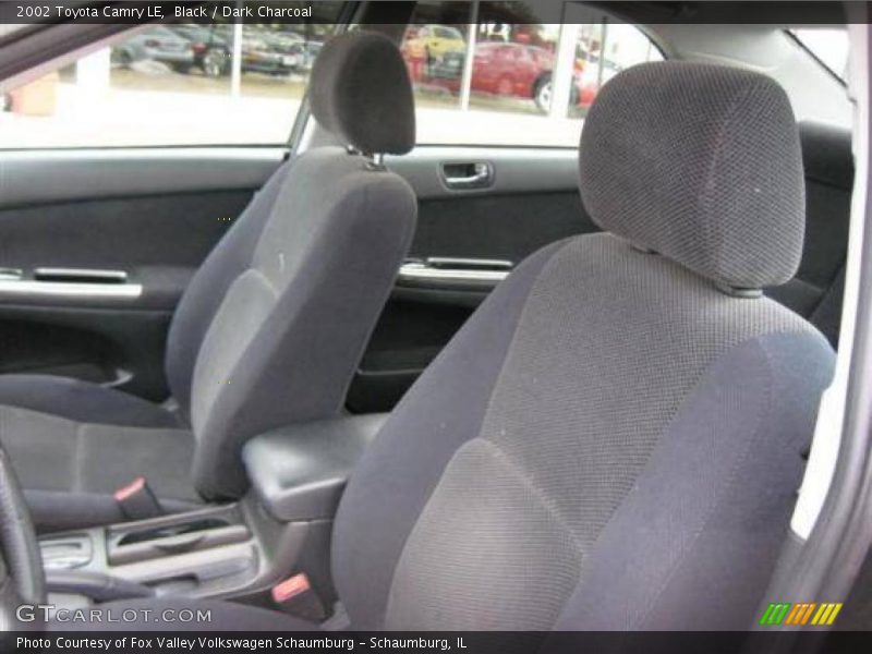 Black / Dark Charcoal 2002 Toyota Camry LE