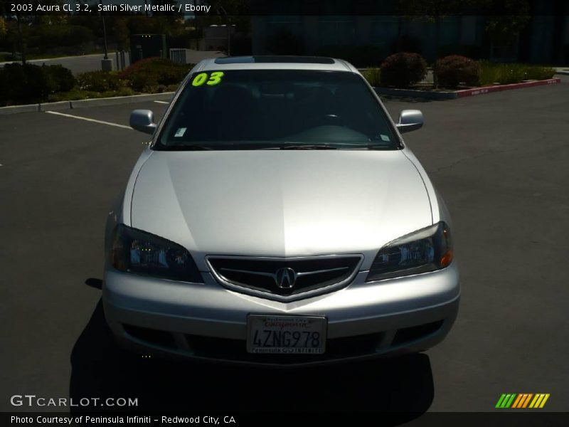 Satin Silver Metallic / Ebony 2003 Acura CL 3.2