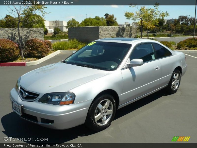 Satin Silver Metallic / Ebony 2003 Acura CL 3.2