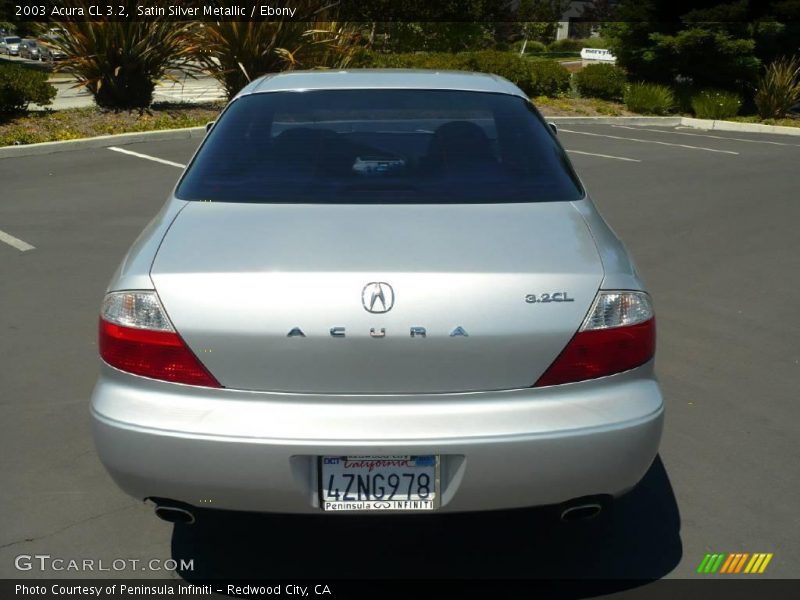 Satin Silver Metallic / Ebony 2003 Acura CL 3.2
