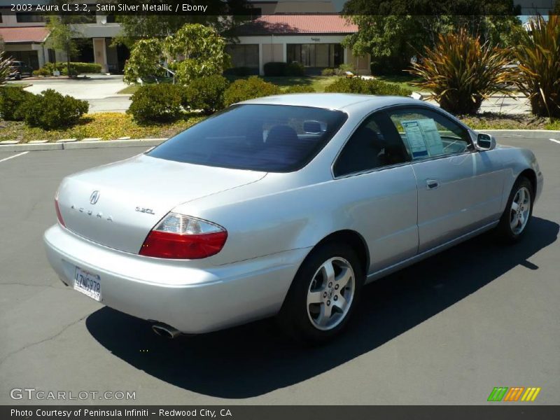 Satin Silver Metallic / Ebony 2003 Acura CL 3.2
