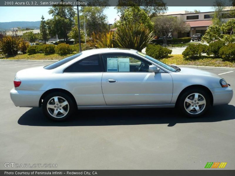 Satin Silver Metallic / Ebony 2003 Acura CL 3.2