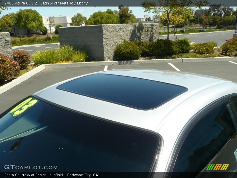 Satin Silver Metallic / Ebony 2003 Acura CL 3.2