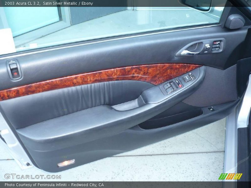 Satin Silver Metallic / Ebony 2003 Acura CL 3.2