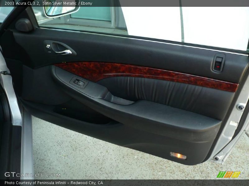 Satin Silver Metallic / Ebony 2003 Acura CL 3.2
