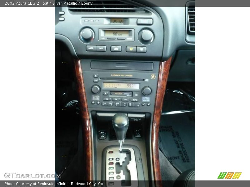 Satin Silver Metallic / Ebony 2003 Acura CL 3.2