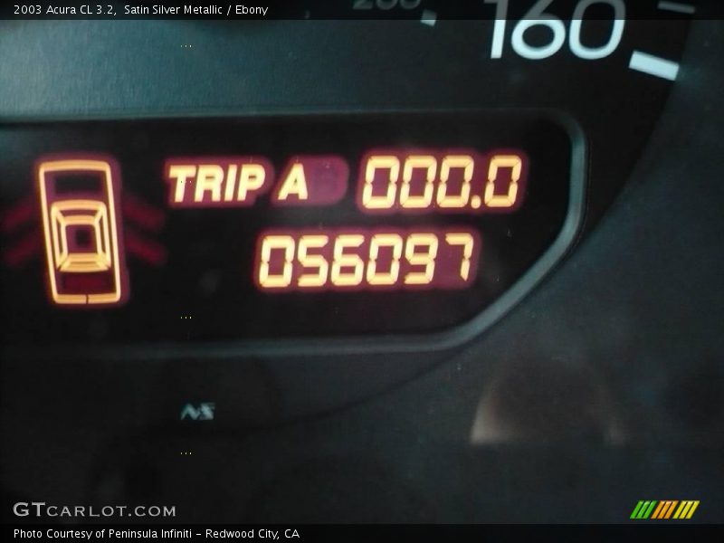 Satin Silver Metallic / Ebony 2003 Acura CL 3.2