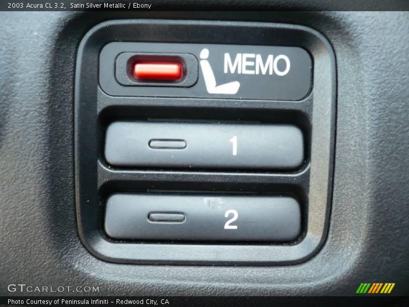 Satin Silver Metallic / Ebony 2003 Acura CL 3.2